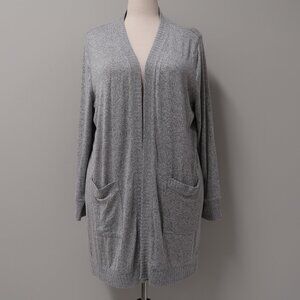 Belle by Kim Gravel Cardigan Light Gray XL
